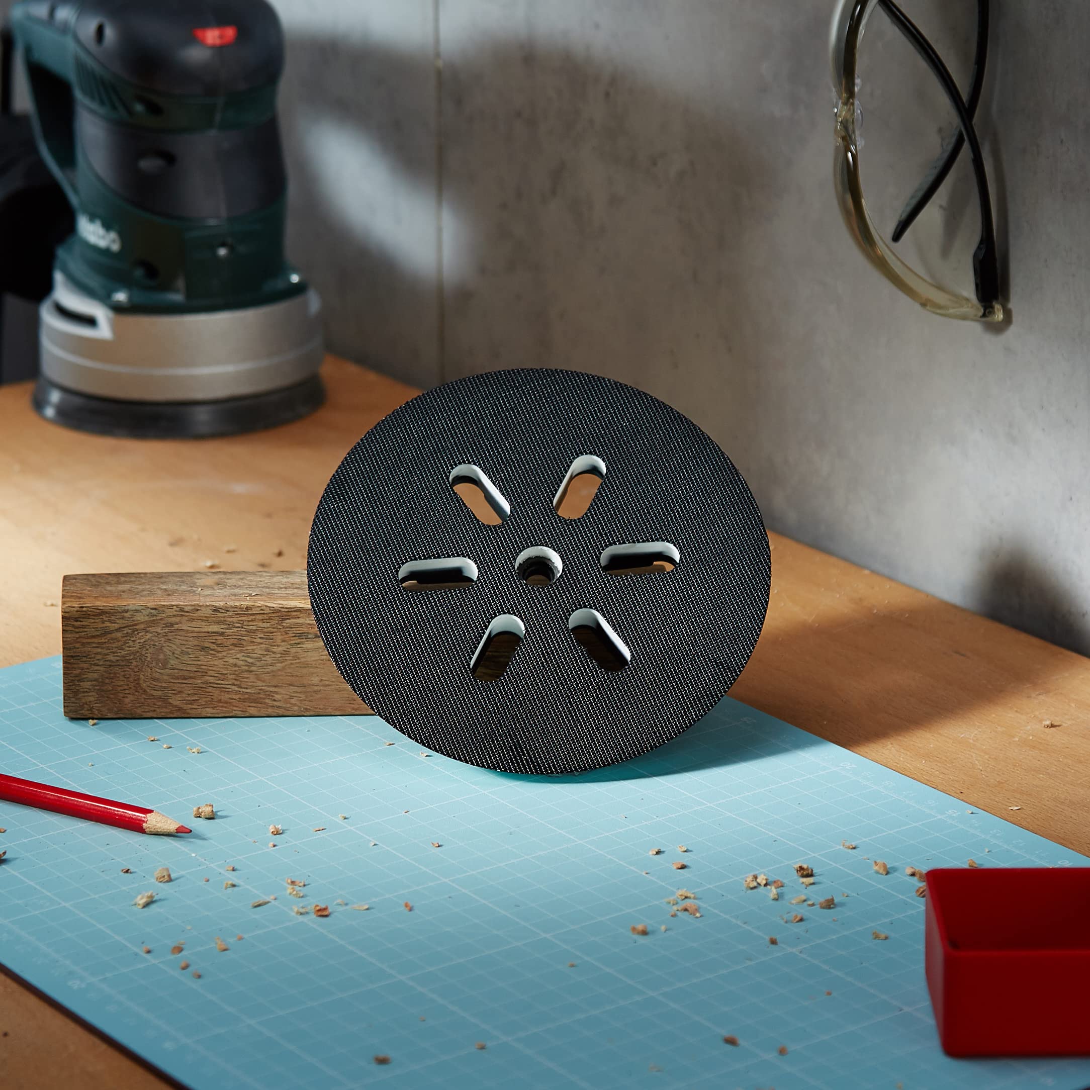 Bosch plateau ponçage 150 mm gris dureté faible