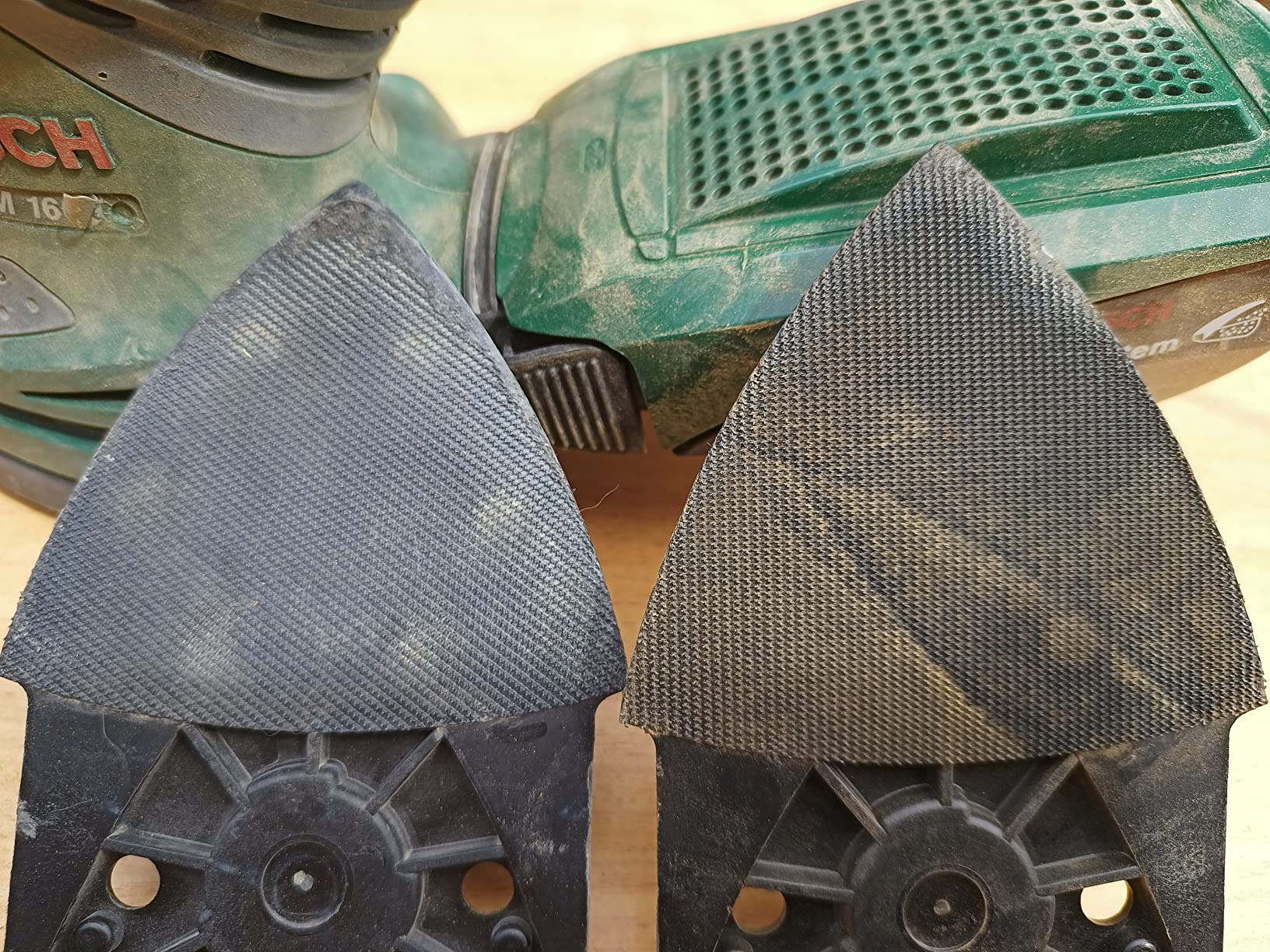 Bosch Abrasifs plateau de ponçage ponceuse vibrante auto-agrippant