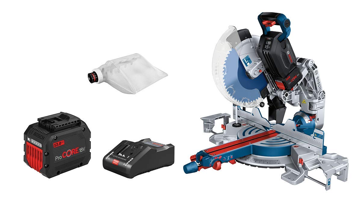 Bosch GCM 18V-305 GDC scie à onglets radiale 18V solo BITURBO
