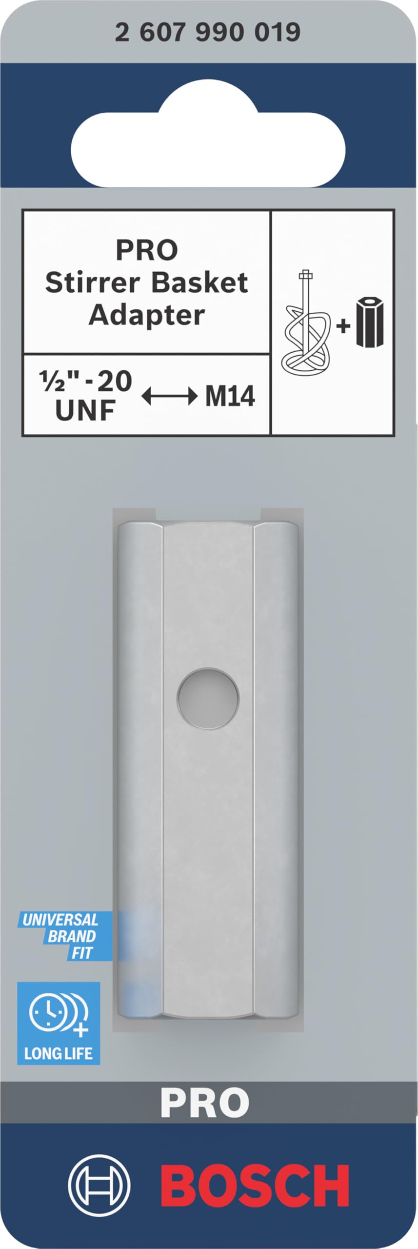Bosch PRO adaptateur malaxeur M14 - 1/2"-20-UNF