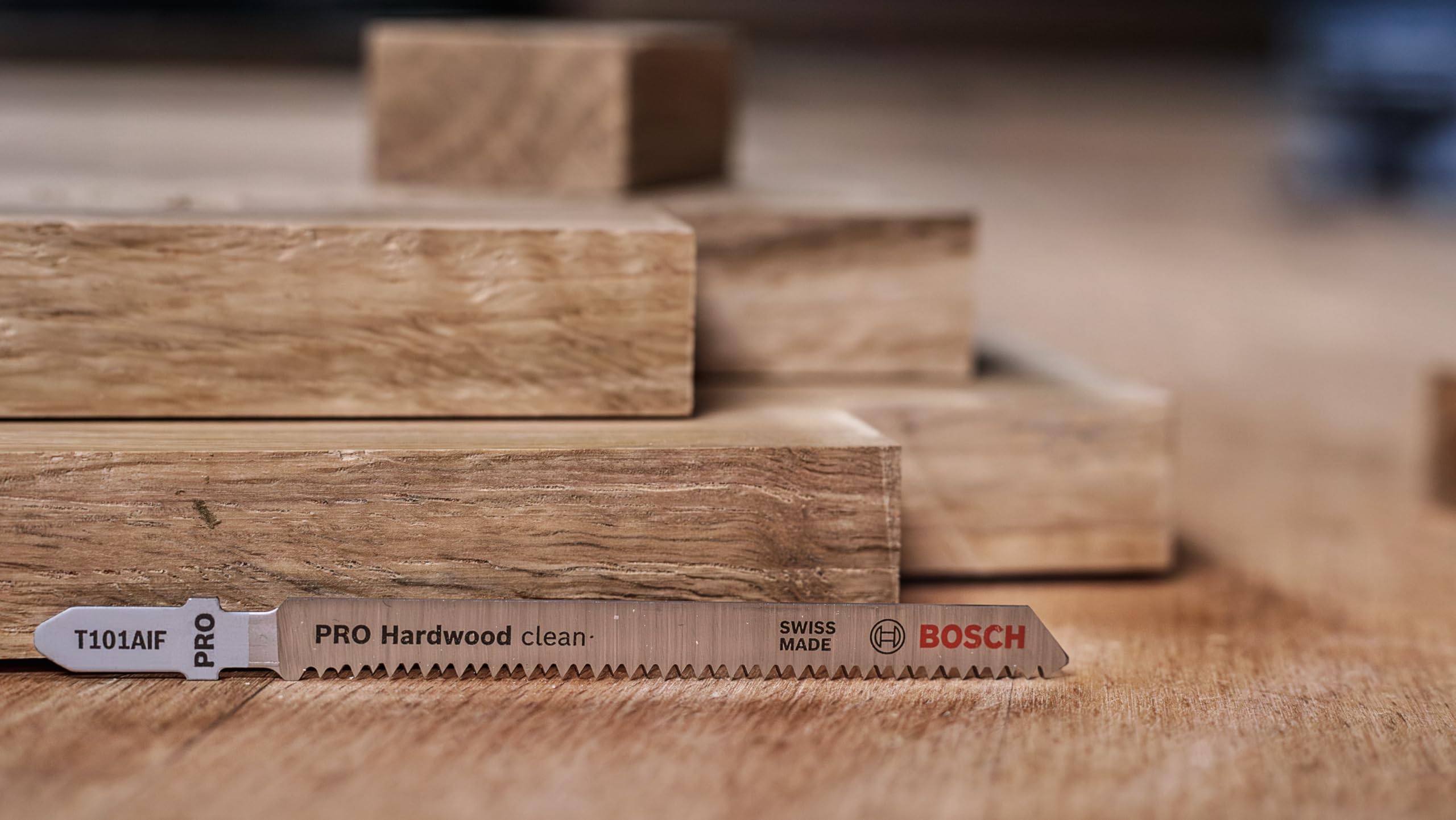 Bosch PRO T101AIF lames scie sauteuse bois dur x5