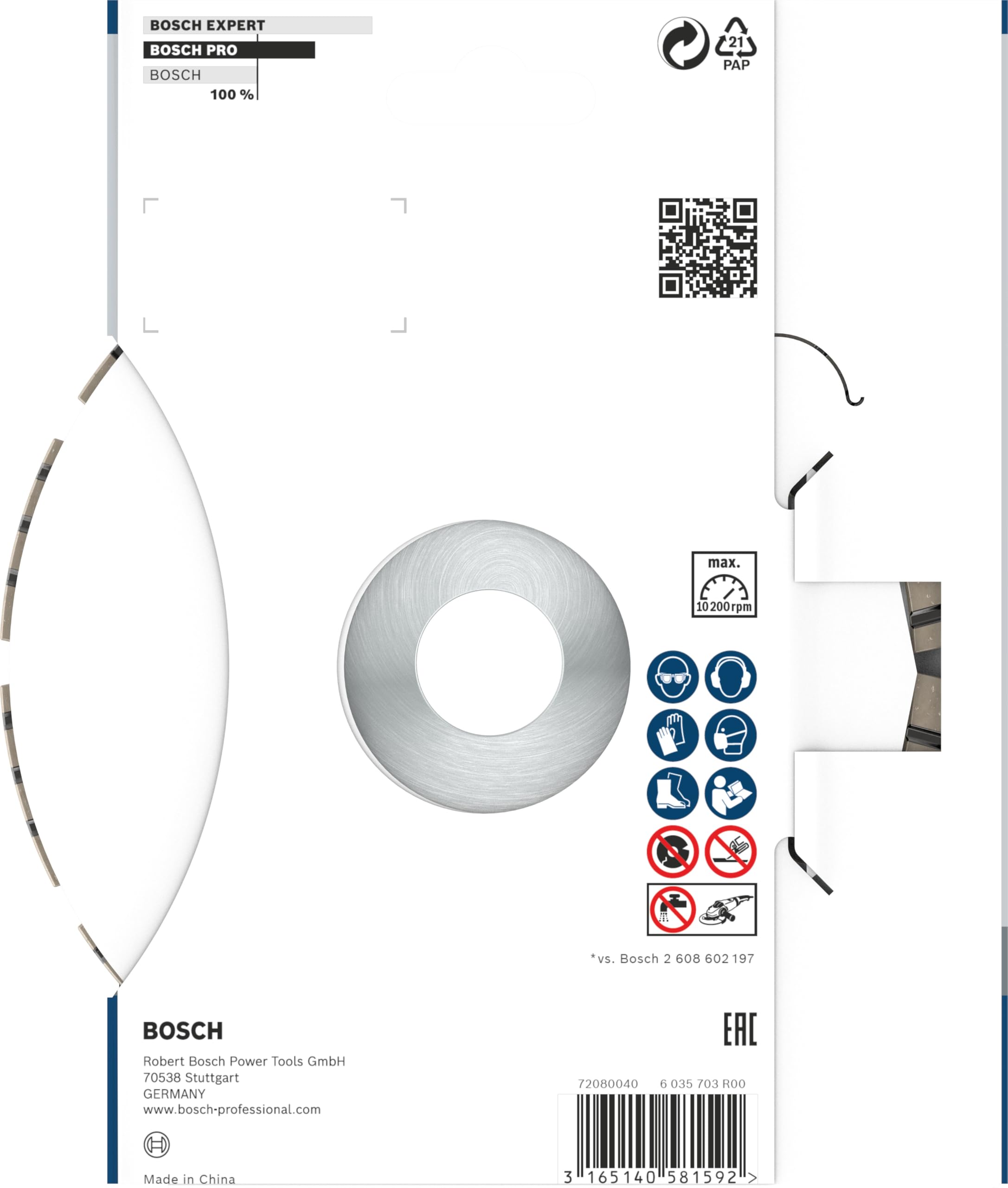 Bosch PRO Concrete disque diamanté 150 mm béton