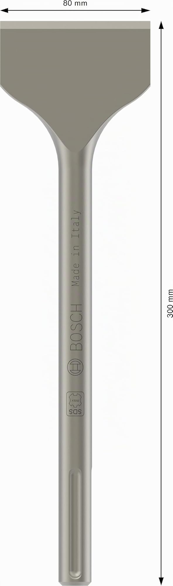 Bosch Burin bêche SDS-max 300 x 80 mm béton