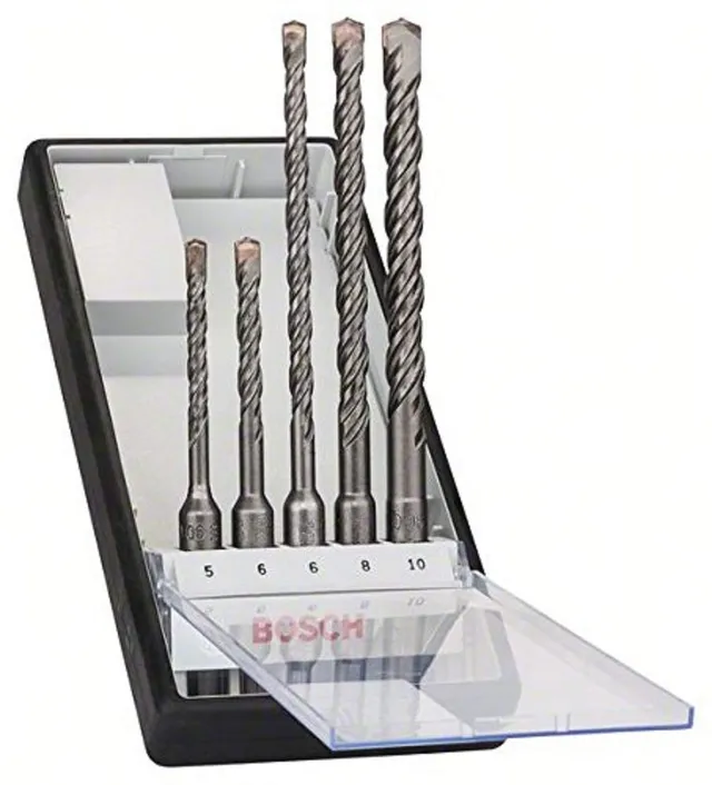 Bosch SDS plus-5 coffret forets béton 5/6/6/8/10 mm 5 pièces