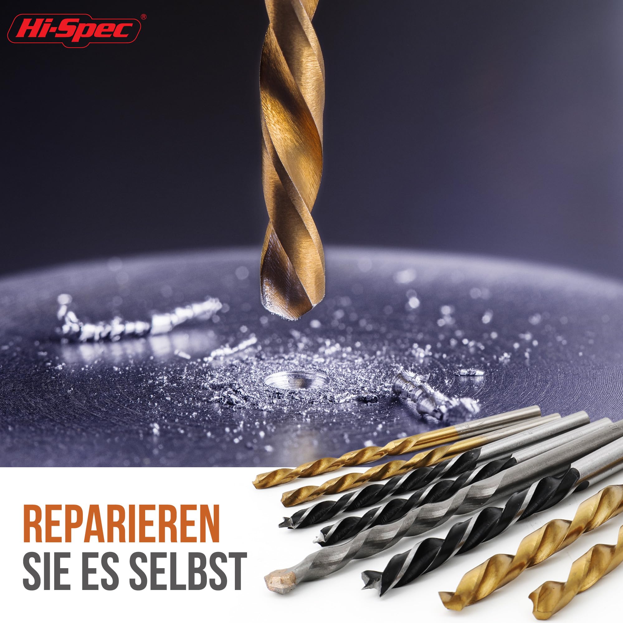 Hi-Spec Screwdriver Bit Sets coffret forets 16 pièces métal