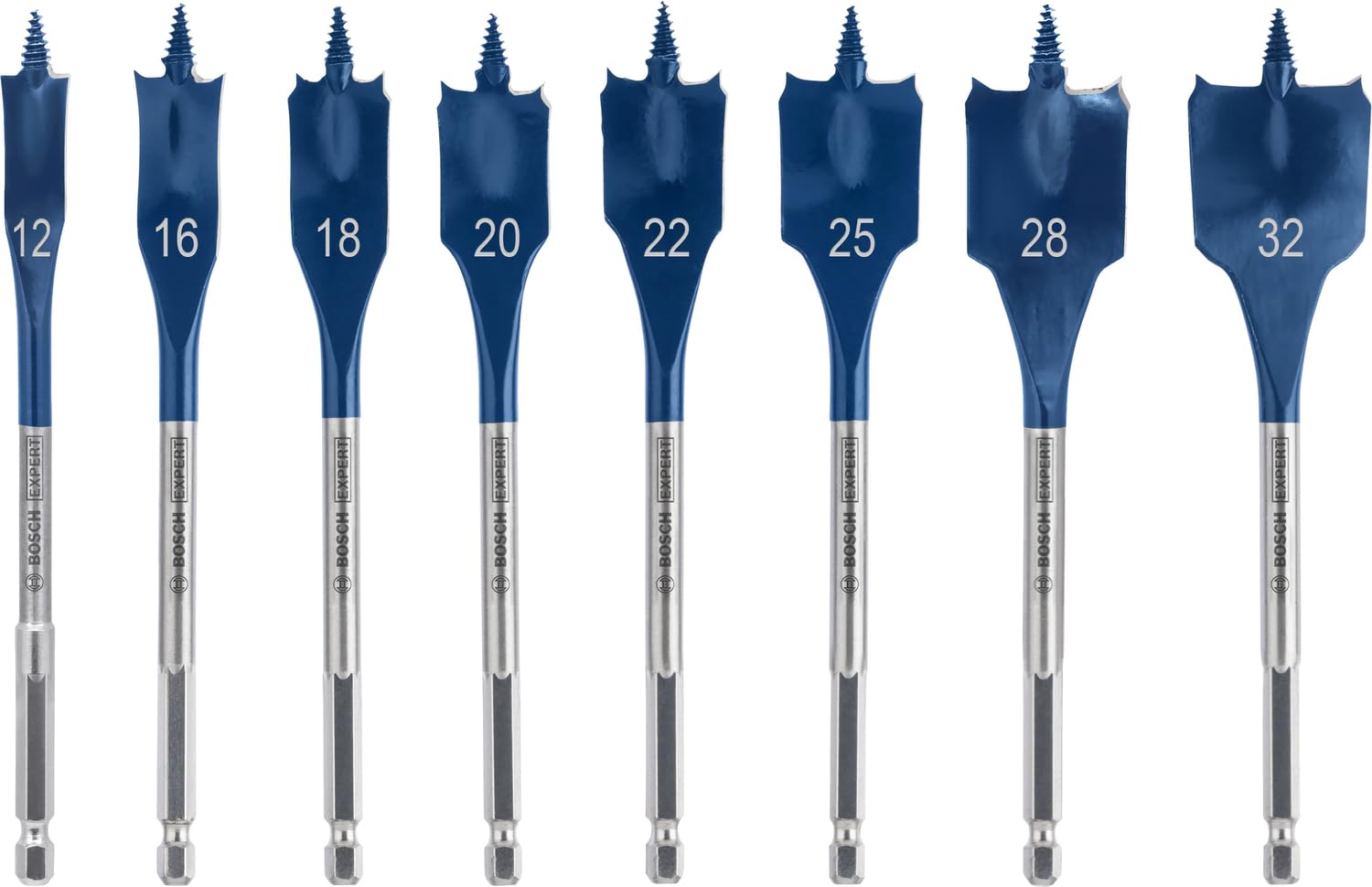 Bosch Expert Self Cut coffret 7 mèches plates bois