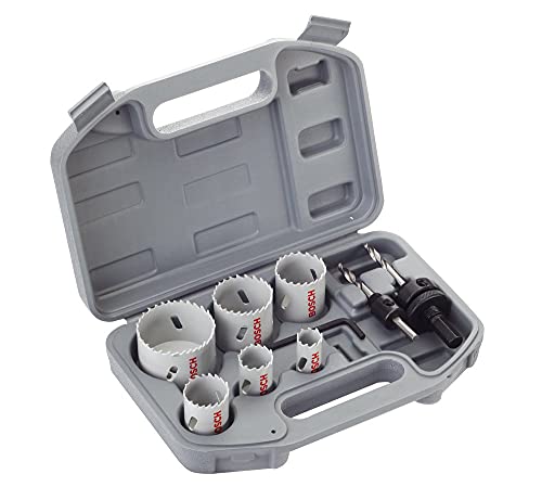 Bosch Coffret scies trépans universelles 9 pces 24-52 mm