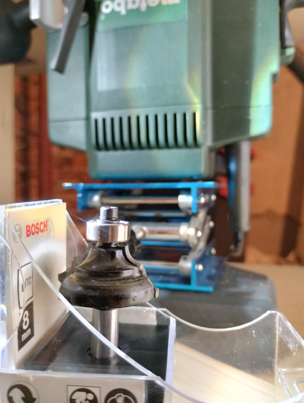 Bosch Fraise à doucine PRO R4,8mm queue 8mm bois